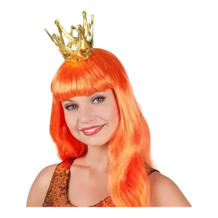 Kleine goldene hohe Krone