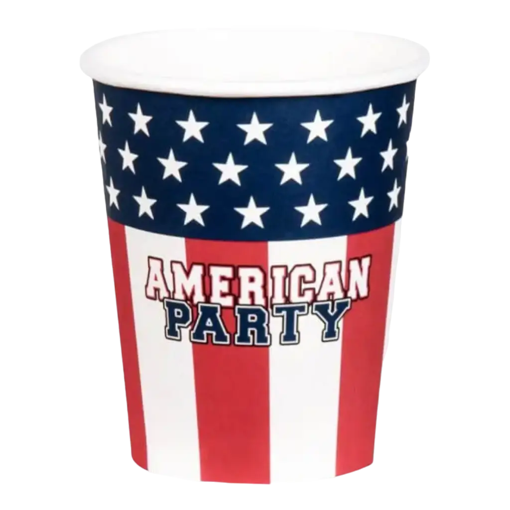 Tassen "American Party" (Los von 10)