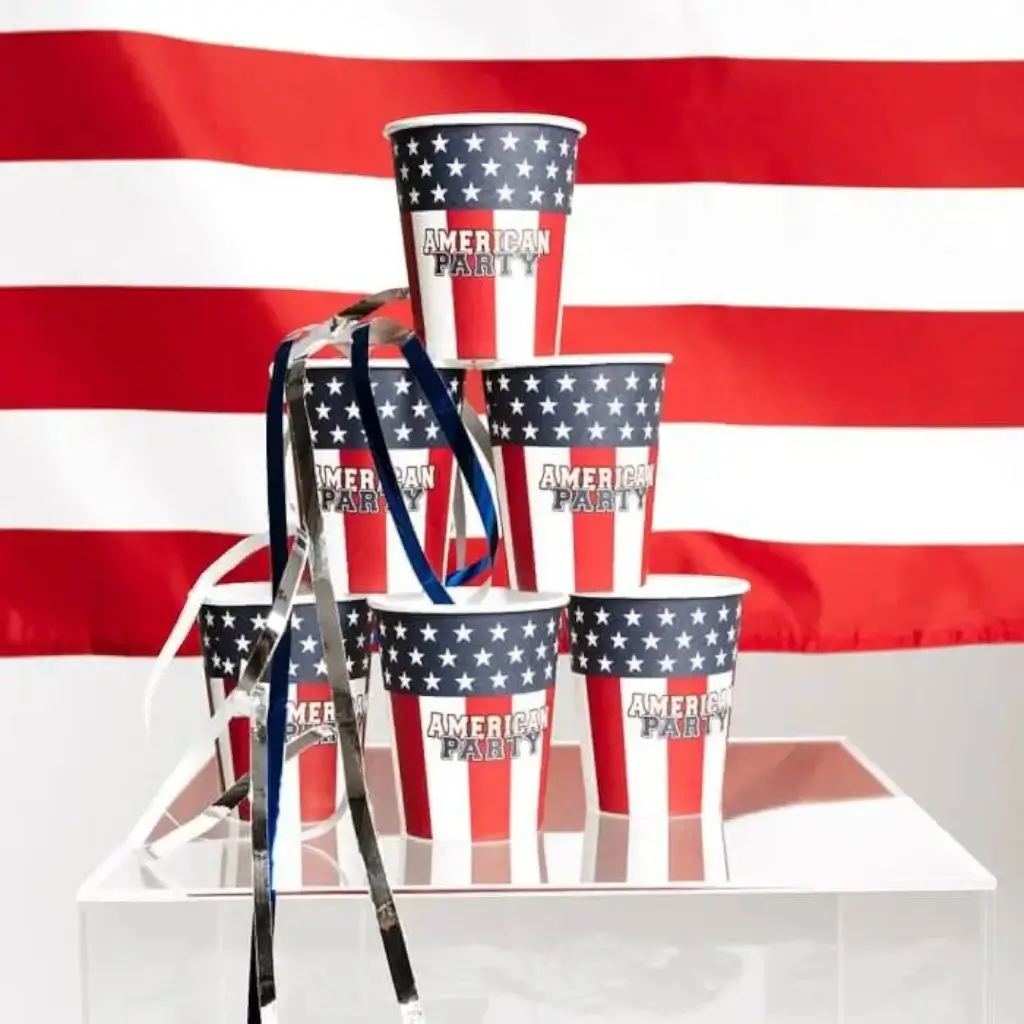 Tassen "American Party" (Los von 10)