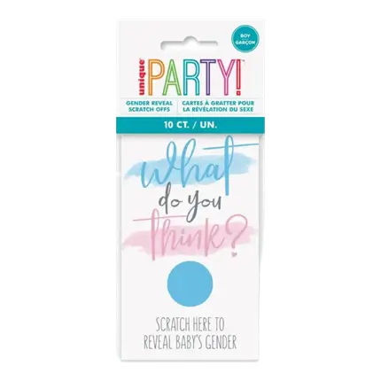 10 Rubbellose - Junge oder Mädchen? - Junge