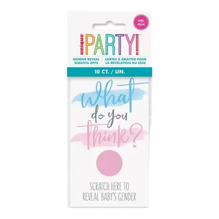 10 Rubbellose - Junge oder Mädchen? - Mädchen