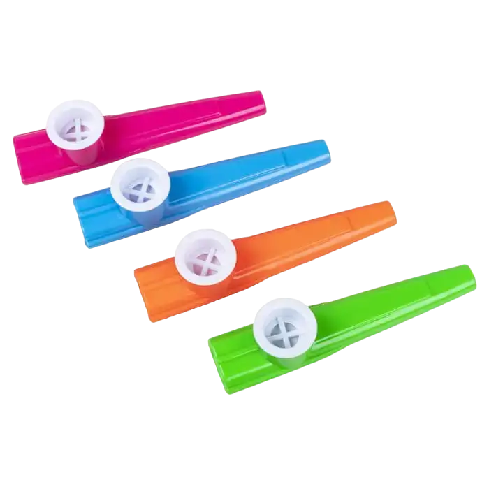 Bunte Kazoos (4er-Set)