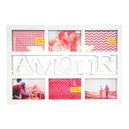 Weißer Amour Rahmen