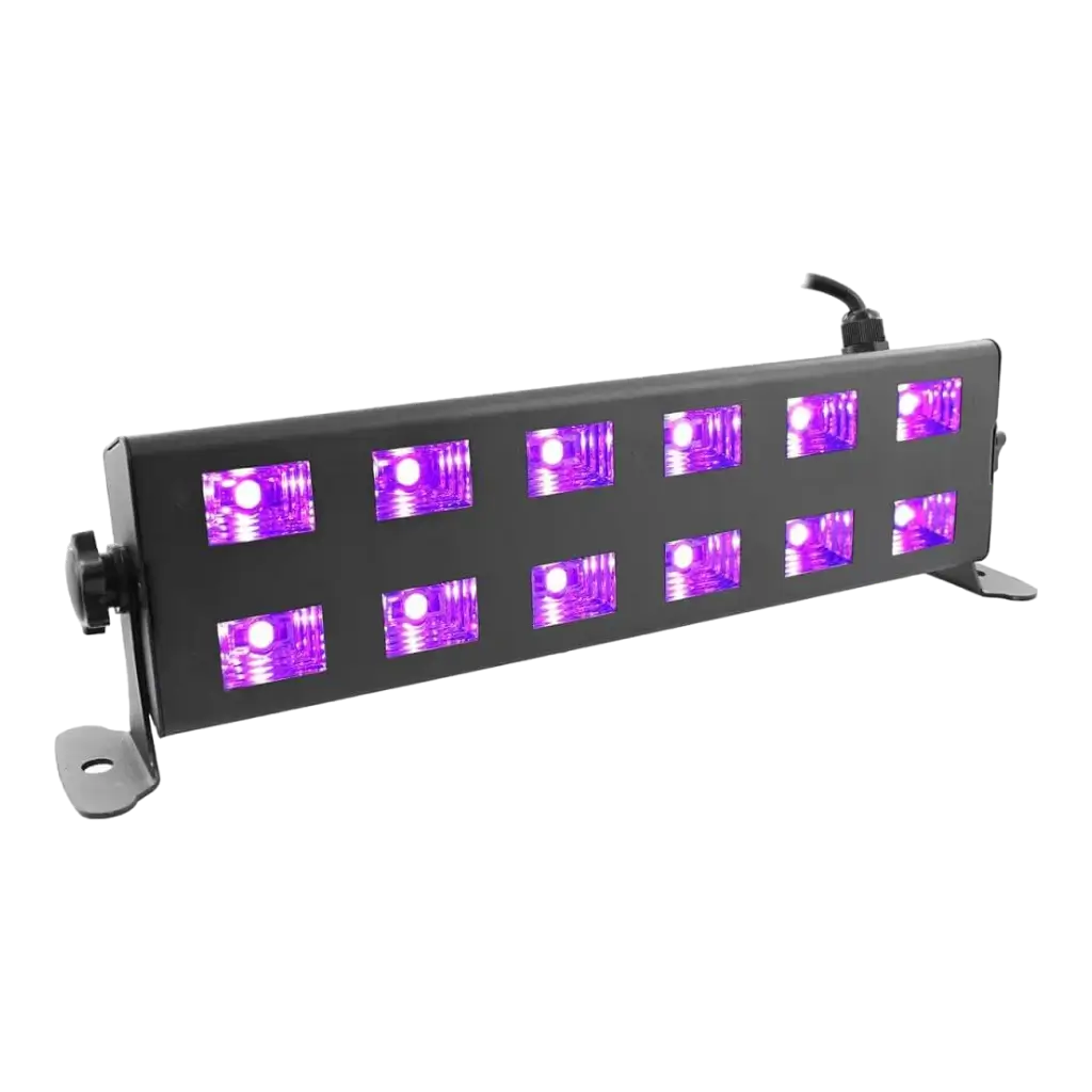 LED/UV EFFECT BAR - UV LED BAR 12X1W - BOOMTONE DJ