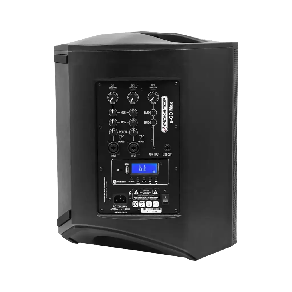 TRAGBARE LAUTSPRECHER - E-GO MAX - ELOKANCE