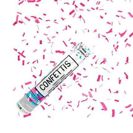 Konfettikanone 30cm Pink Princess