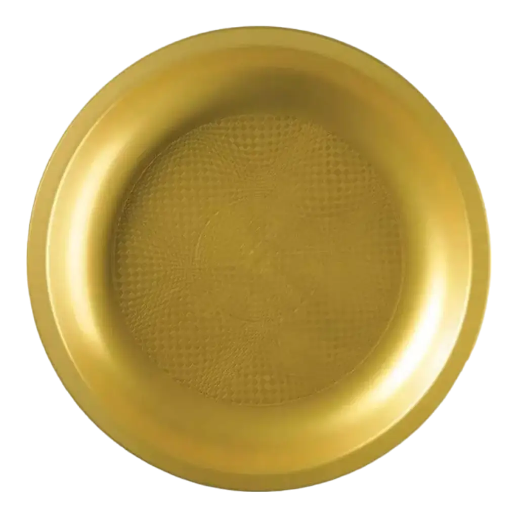Speiseteller Gold - 22,5 cm - 25er-Set