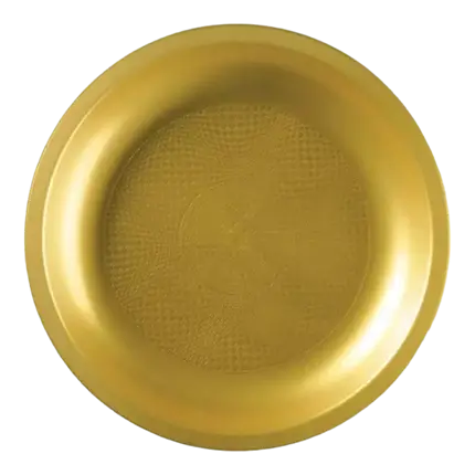 Speiseteller Gold - 22,5 cm - 25er-Set