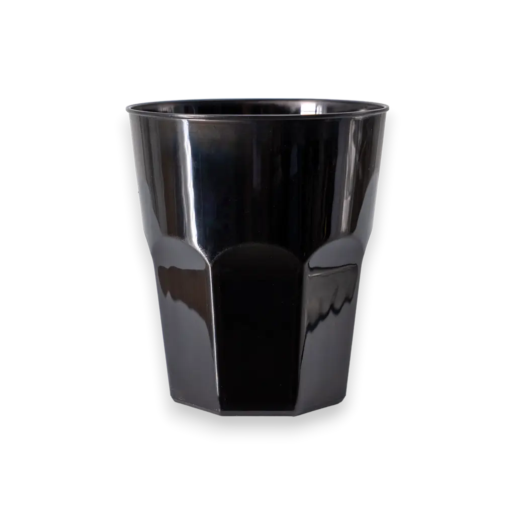 Cocktailglas - Schwarz - PP - 35cl (Satz von 20)