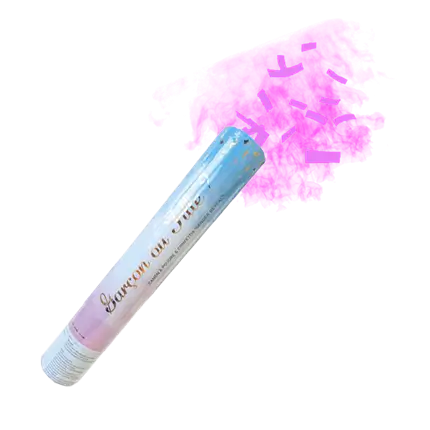 Pulverkanone und Konfetti Gender Reveal - ROSE