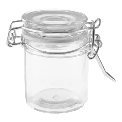 Glasdose luftdicht ø 4,3x6cm (4er-Set)