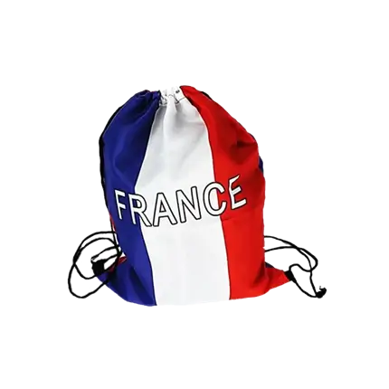 STILTASCHE BLAU WEIß ROT - FRANKREICH - 42X31CM