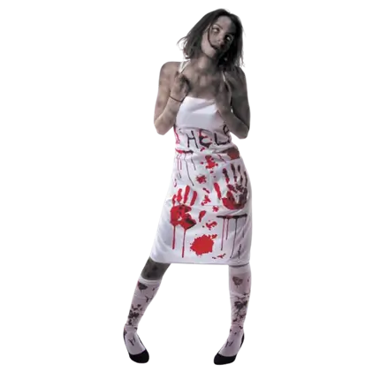 HALLOWEEN-SCHÜRZE - HILFE