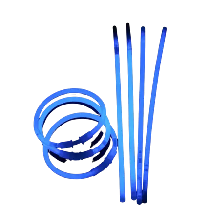 Neonblaues Armband (100 Stück)