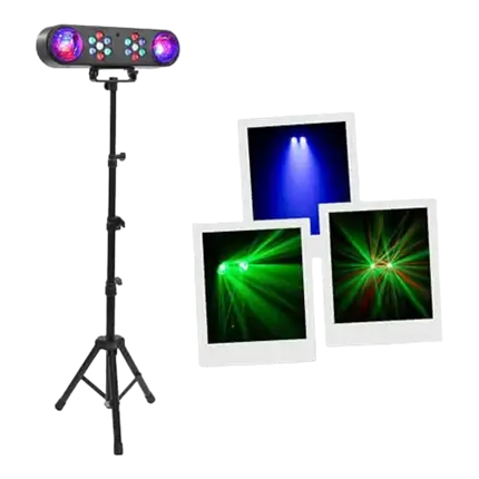 LED-EFFEKTLEISTE - BoomTone DJ V-GAS