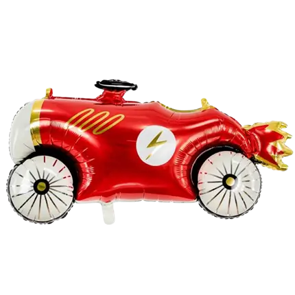 Mylar-Ballon mit Frosteffekt – Auto – 111 x 63 cm