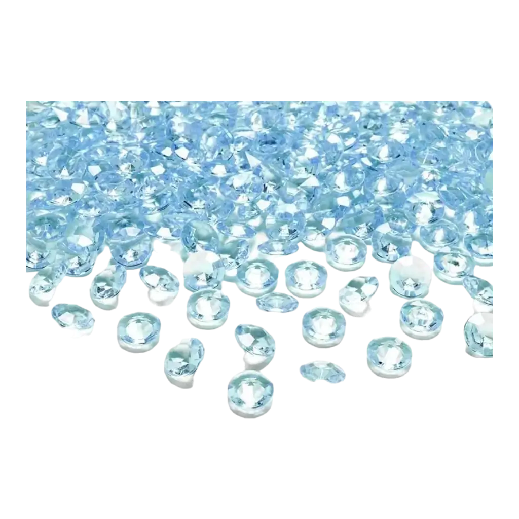 Diamantkonfetti - Türkis - (100er-Set)