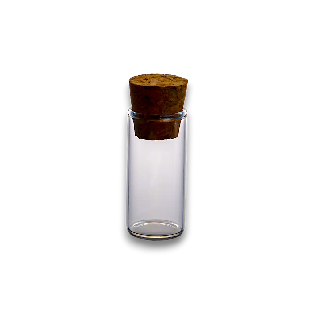 Glaskolben - ø 2.2 x 5 cm (Satz von 48)