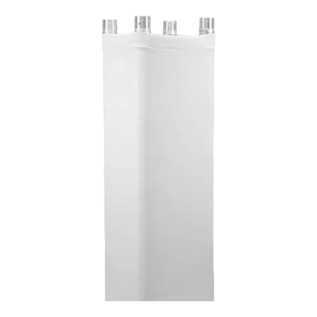Lycra Struktur für Totem Weiß - BOOMTONE (2 Meter)