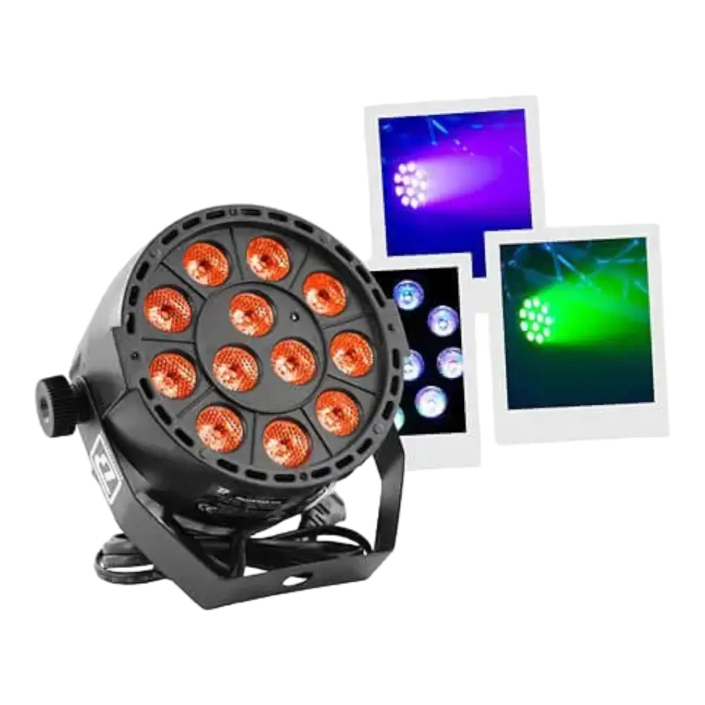 PAR mit Led 12x3W RBG - Party Bar - Boomtone DJ