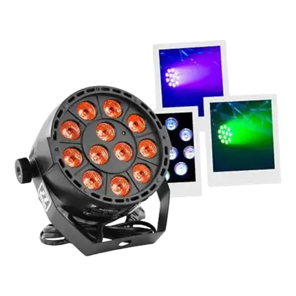 PAR mit Led 12x3W RBG - Party Bar - Boomtone DJ