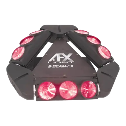 Rotierender Spider-Lichteffekt mit Leds