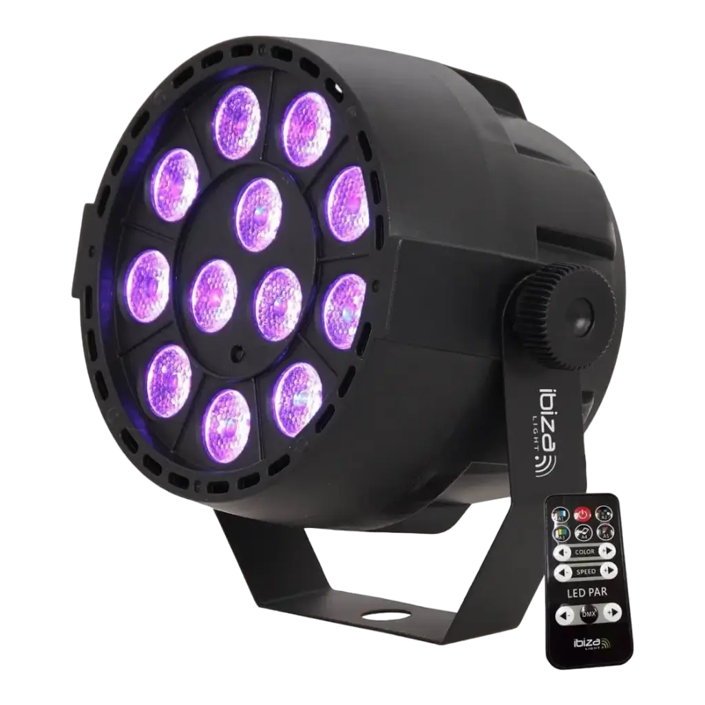 Ibiza Light LED PAR-Flutlicht mini RGB