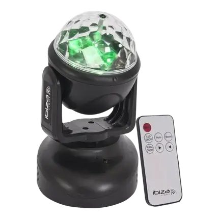 Ibiza Light Lyra LMH-Astro mit RGB-LEDs