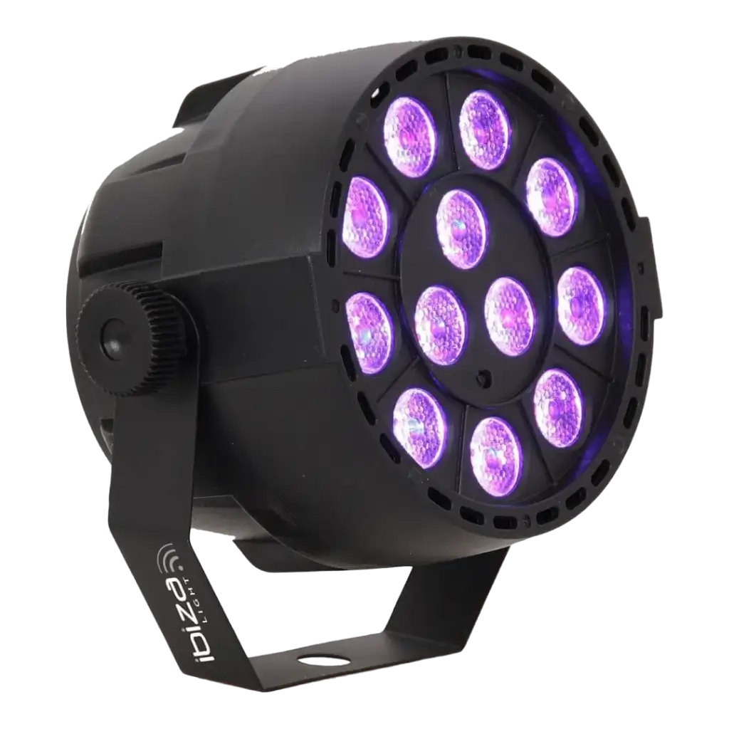 Ibiza Light LED PAR-Flutlicht Mini UV