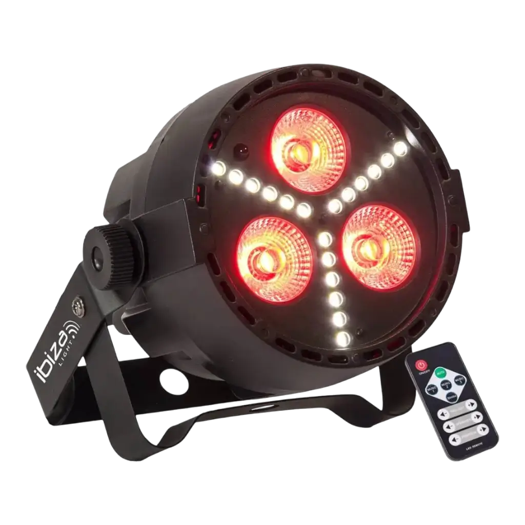 Ibiza Light Scheinwerfer PAR-Mini-STR 4 in 1 SMD-LEDs
