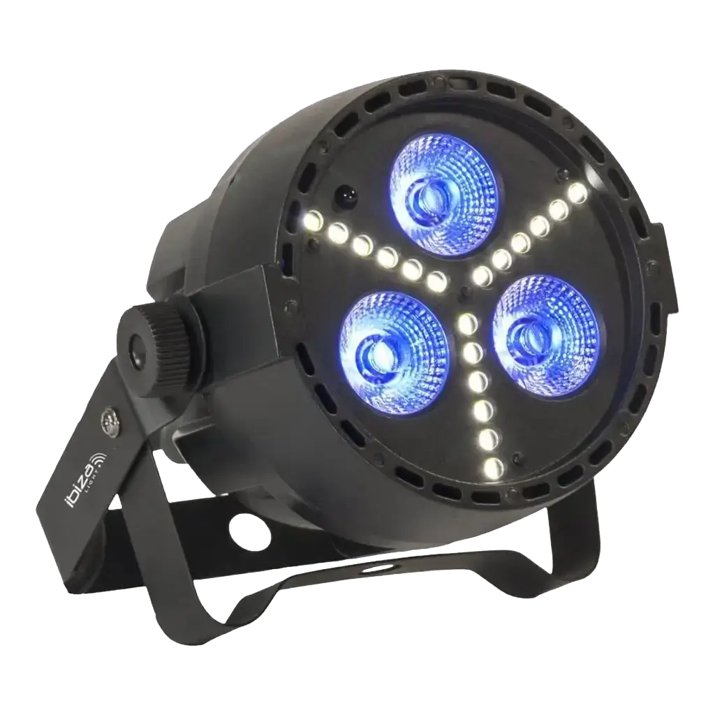 Ibiza Light Scheinwerfer PAR-Mini-STR 4 in 1 SMD-LEDs