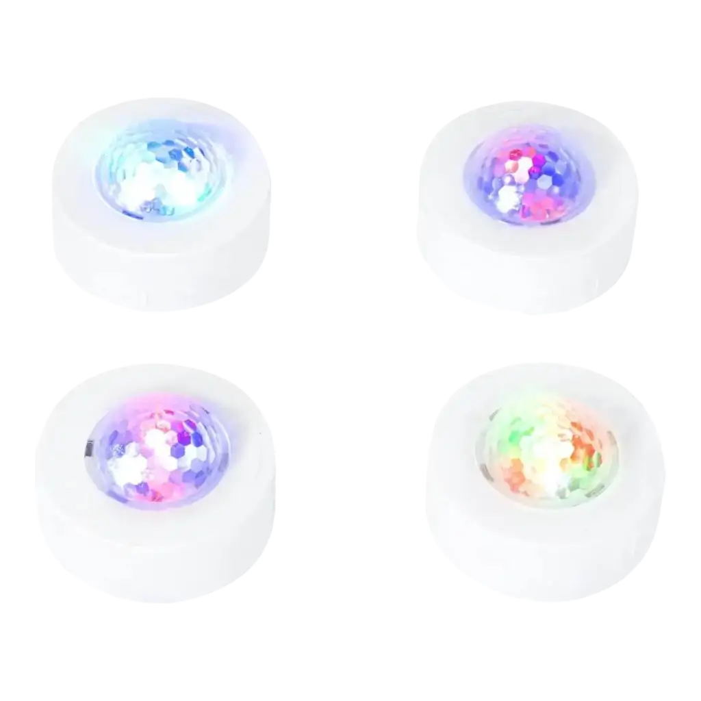 4er-Pack Astro-Lichteffekte PARTY-4ASTRO mit RGBW-LEDs