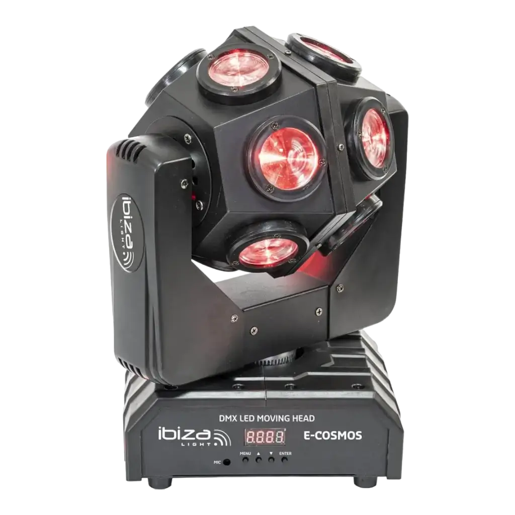 Retro-Stil Lyra DMX E-COSMOS mit LEDs 4 in 1