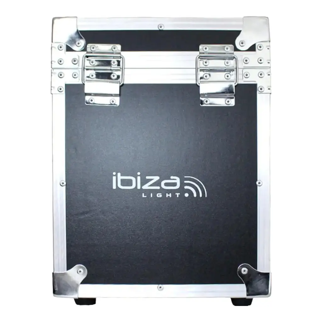 Flight case schwarz Ibiza Light für Effektgerät E-COSMOS