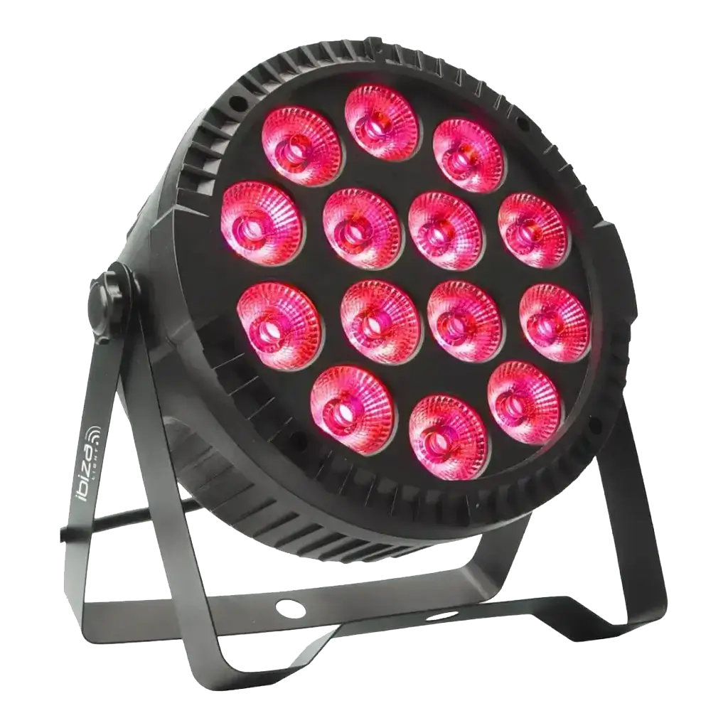 Flacher PAR-Scheinwerfer 14 LED RGBW