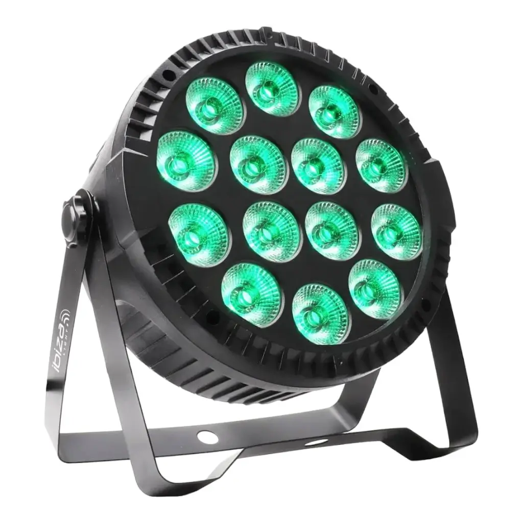 Flacher PAR-Scheinwerfer 14 LED RGBW