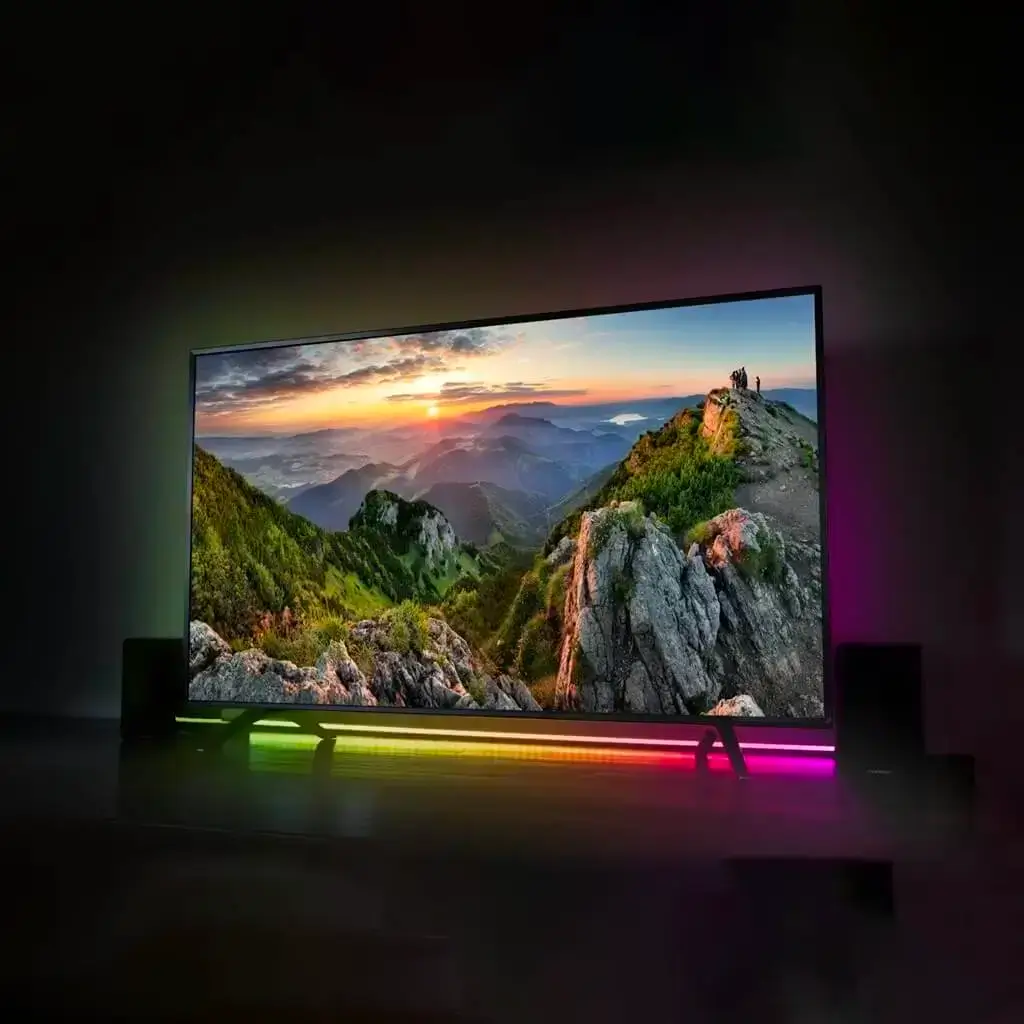 Lichtschlauch 1,5m RGB Magic Color Stick weiß