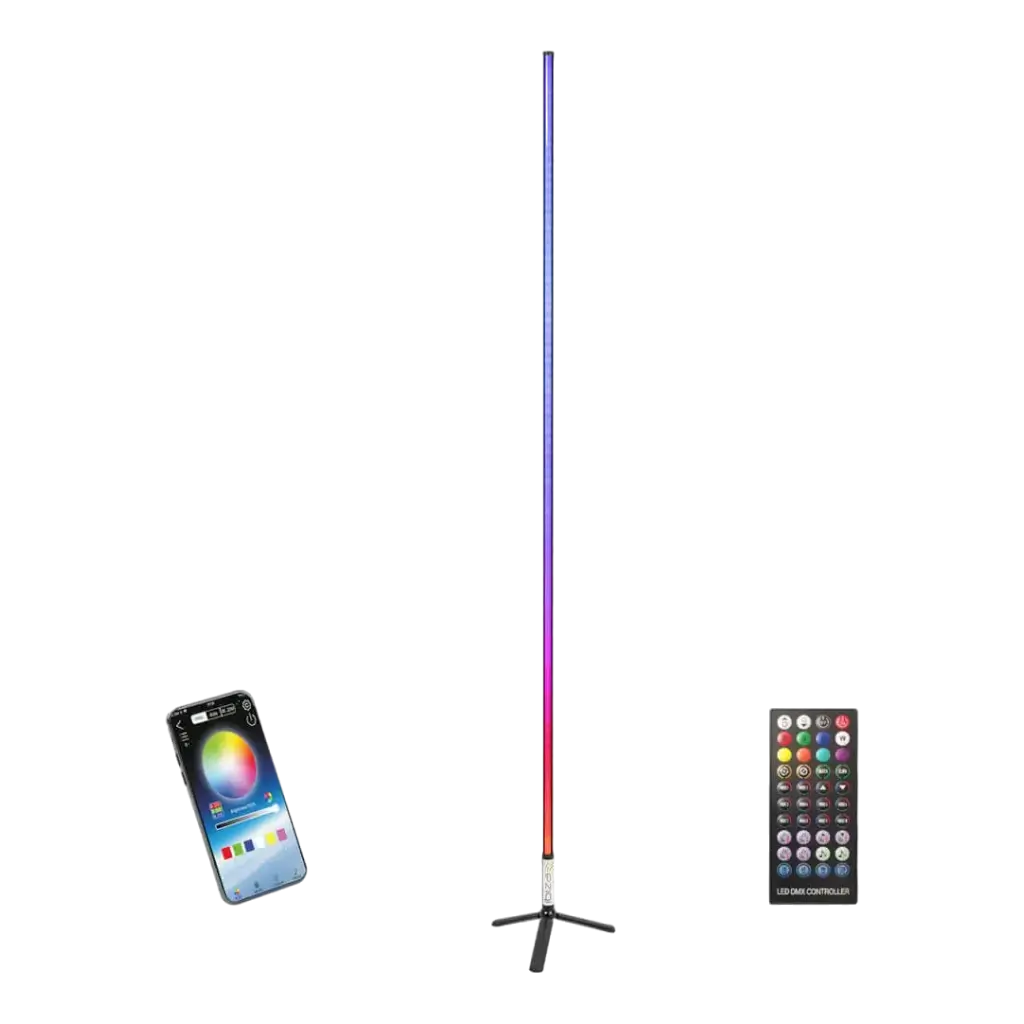 Lichtschlauch 1,5m RGB Magic Color Stick schwarz