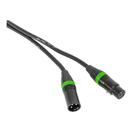 DMX-Kabel männlich/weiblich 1m