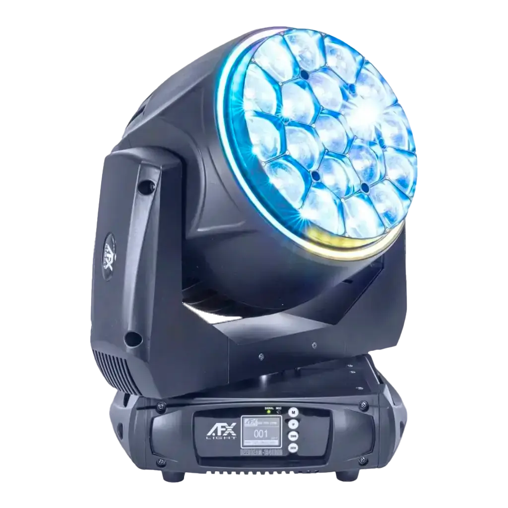 Lyra BEEDREAM-1940RGB Ringeffekt mit Flight Case