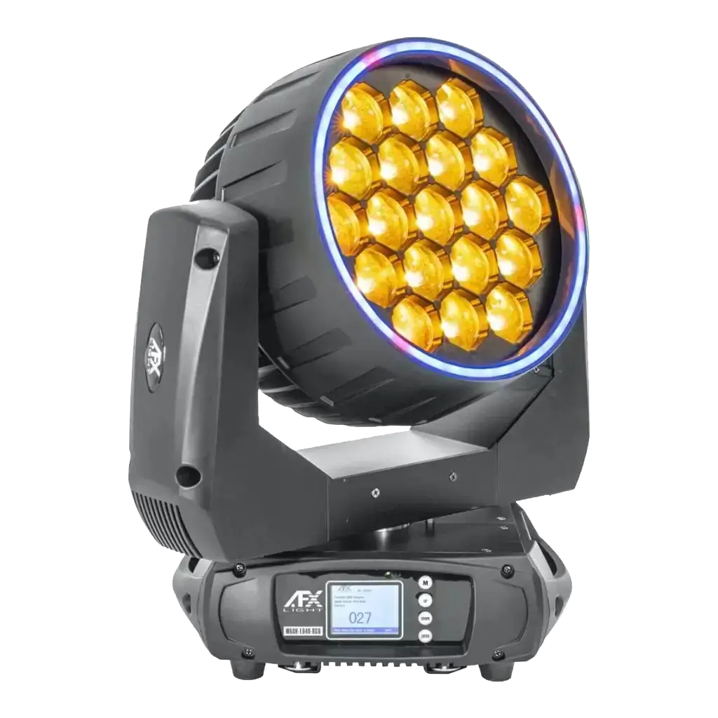 Lyra WASH-1940-RGB Ringeffekt mit Flight Case