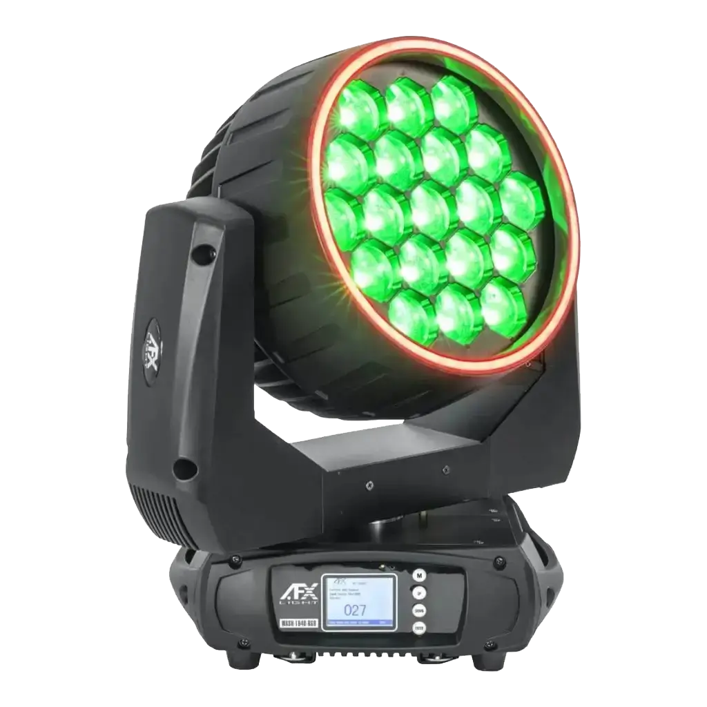 Lyra WASH-1940-RGB Ringeffekt mit Flight Case