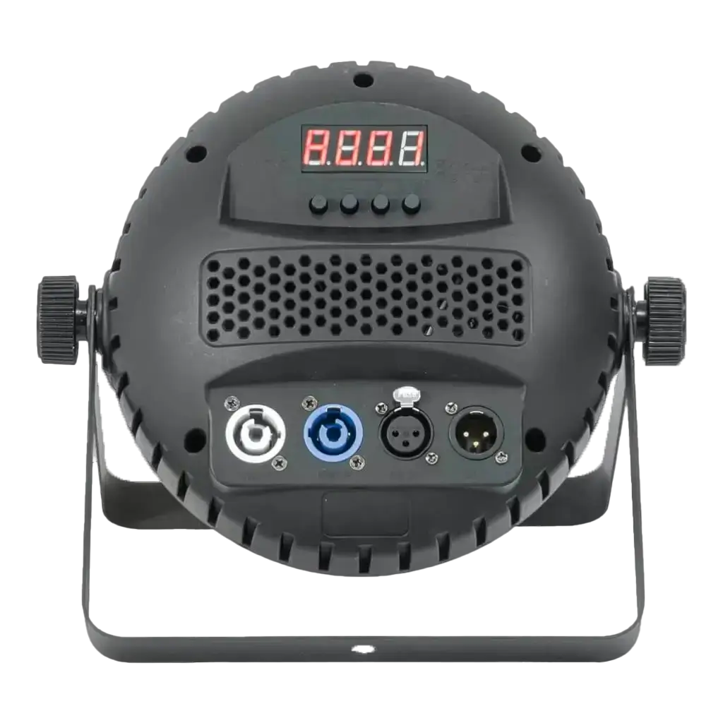 LED-PAR-Scheinwerfer CLUB-ZOOM2810 mit Zoom in Vierteln