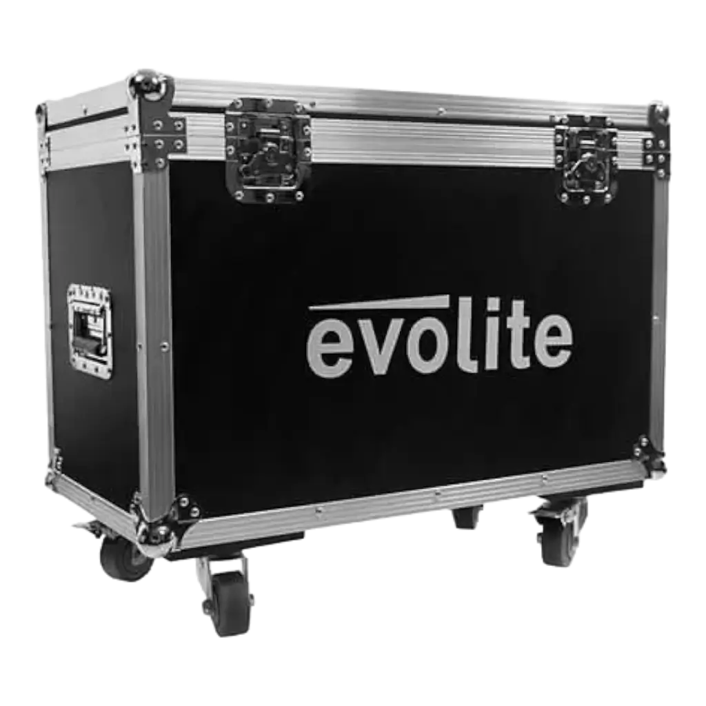 Flightcase für 2 Evolite Beam 7R