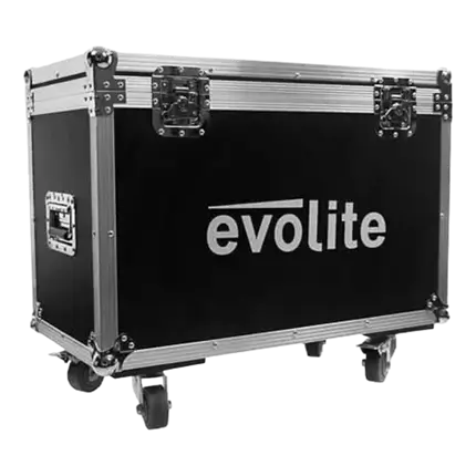 Flightcase für 2 Evolite Beam 7R