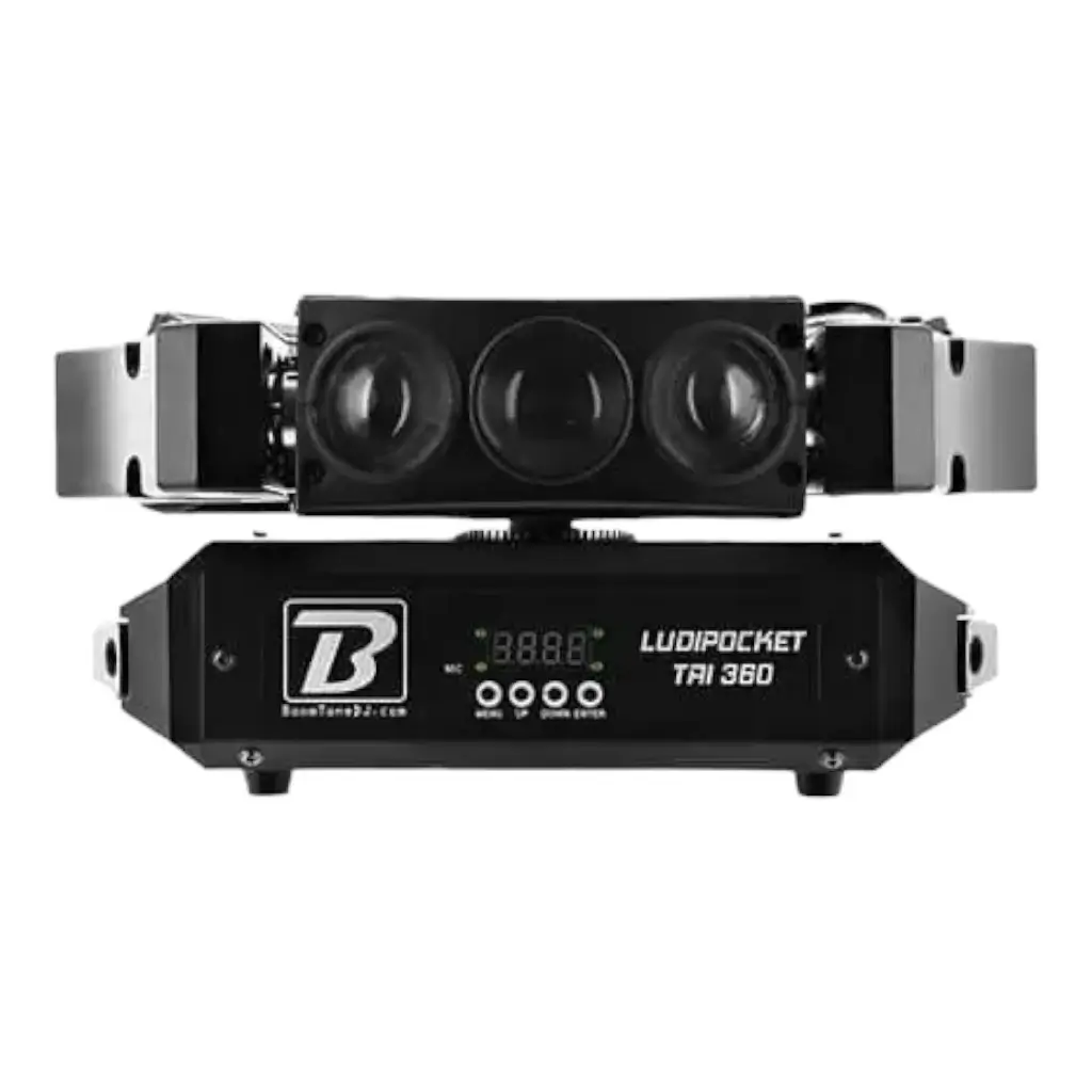 LED-Effekte BoomTone DJ - LUDIPOCKET TRI 360