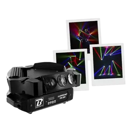 LED-Effekte BoomTone DJ - LUDIPOCKET TRI 360