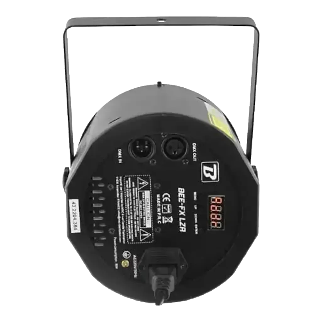 2-in-1 LED-Effekt Rotary und Laser BoomTone DJ - BEE-FX LZR