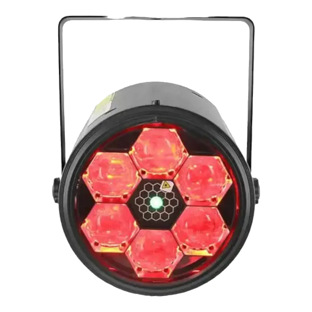 2-in-1 LED-Effekt Rotary und Laser BoomTone DJ - BEE-FX LZR
