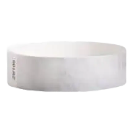 Tyvek® Armband Weiß Papier Ohne Markierung